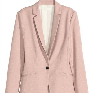 H&M pink blazer size 8